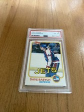 1981-82 Topps #1 Dave Babych Jets ROOKIE PSA 6