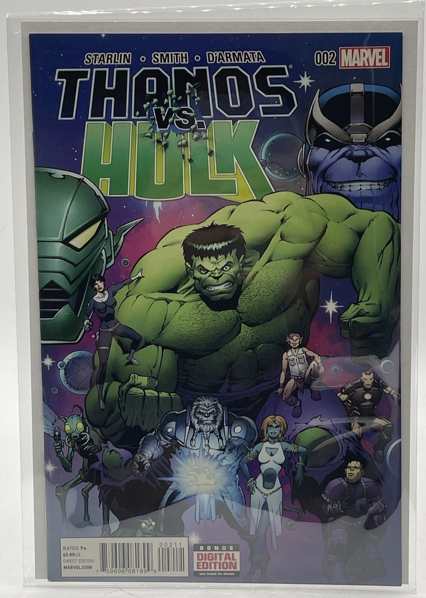 Hulk Vs Thanos Comics Marvel