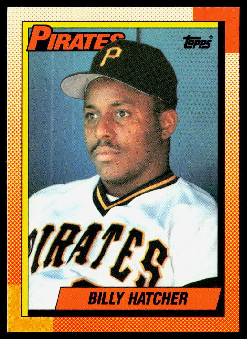 Billy Hatcher 1990 Topps Tiffany #119