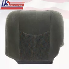 2003 to 2007 Chevy Silverado LT Driver Bottom Cloth Seat Cover Dark Pewter Gray
