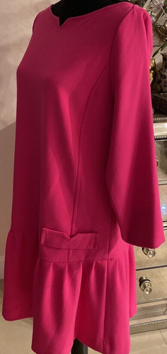 Victoria Beckham for Target Women's Pink Fuschia Dress Plus Size XL - Picture 3 of 3