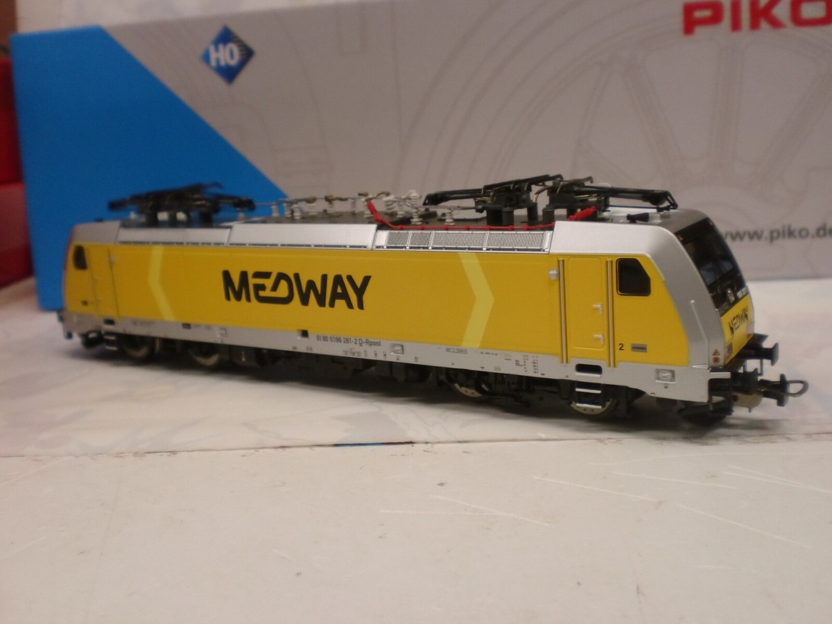 PIKO 59771 - LOCOMOTIVA BR 186 MEDWAY SOUND - HO ep. VI | eBay