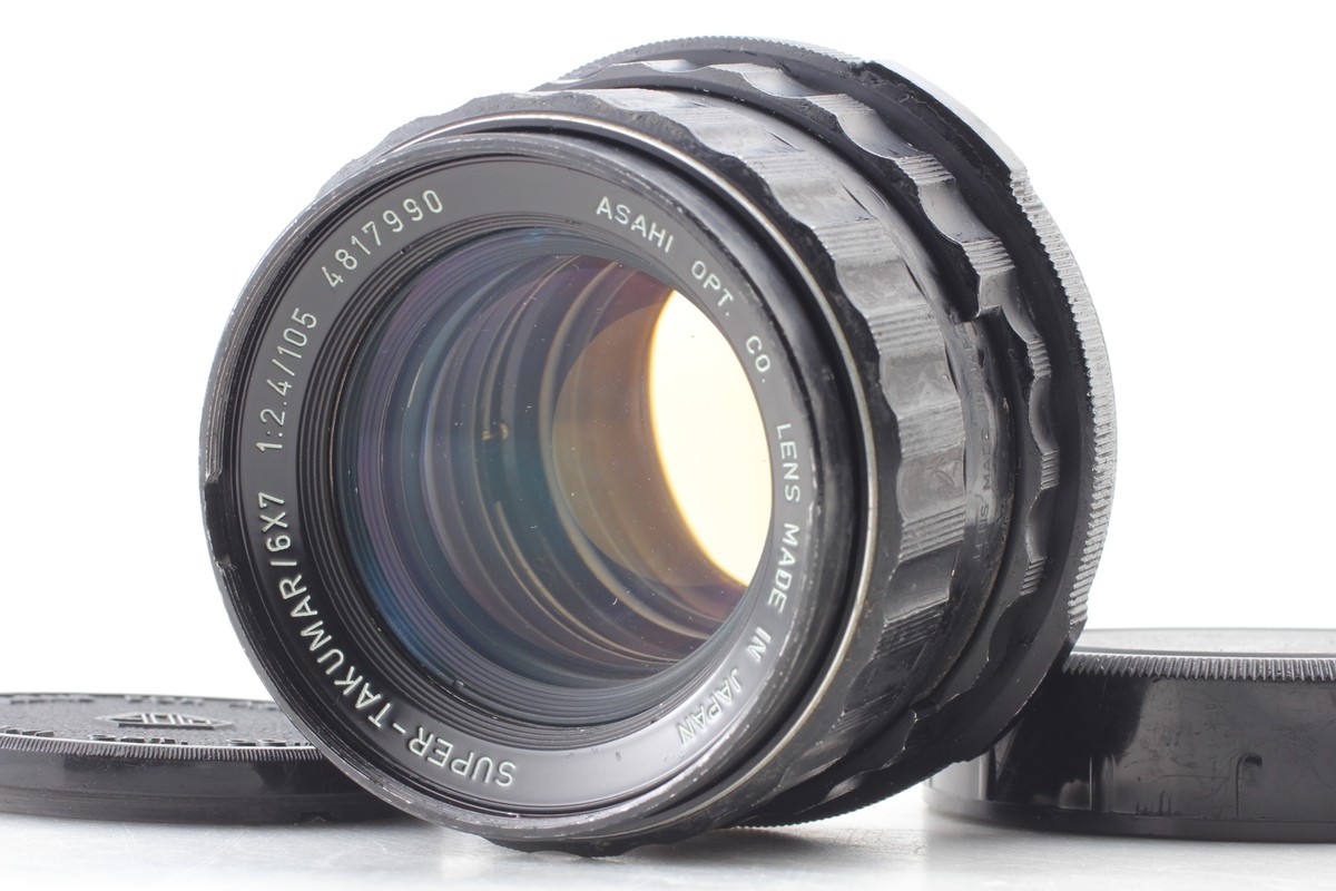 ASAHI PENTAX super-takumar 6×7 105mm 2.4 Pentax 67 Asahi Super-Multi-Coated Takumar Lens 105mm F2.4