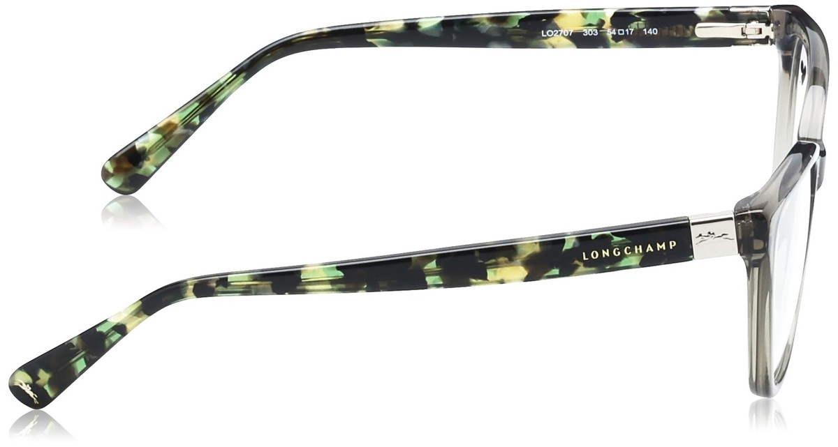New Longchamp LO-2707 303 Crystal Green Eyeglasses 54/17/140 Longchamp Women main image 3