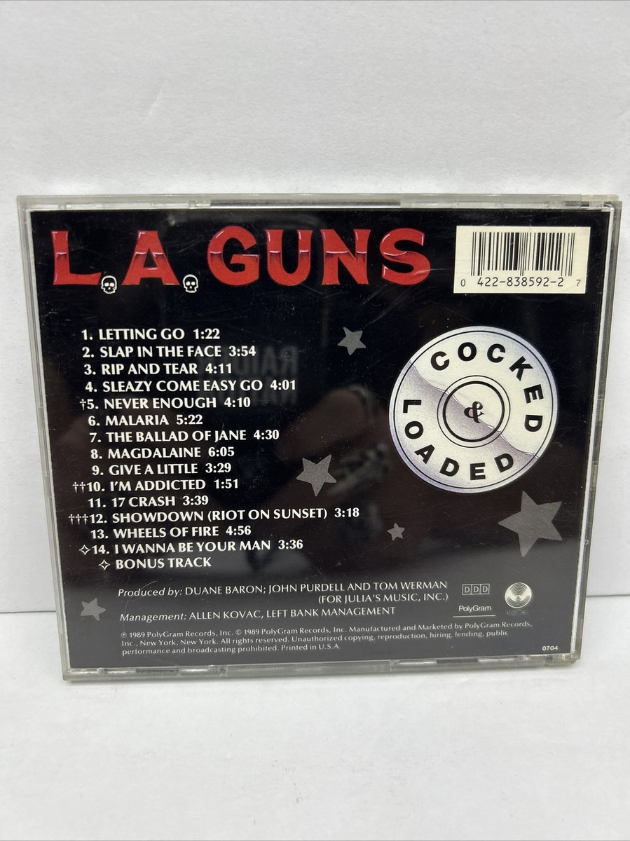 L.A. Guns ~ Cocked & Loaded ~ 1989 POLYGRAM CD | eBay
