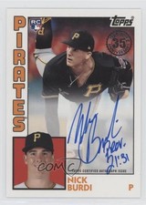 2019 Topps 1984 Topps Baseball Rookies Auto Nick Burdi #84R-NB Auto 03nz