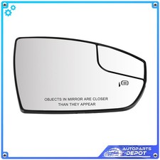 For 2013 2014-2016 Ford Escape Right Side Mirror Glass Heated Wplate