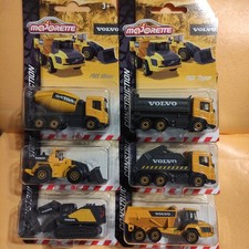 Image of Majorette - Volvo Construction Series Vehicles - Complete Set 6