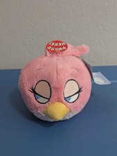 Angry Birds Stella Pink Bird Plush with Tags