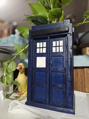 Doctor Who TARDIS Planter Container 3D PRINTED