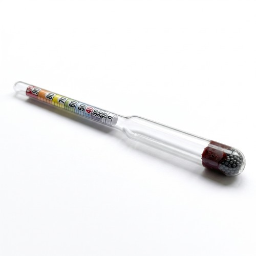 Glas Alkoholmessgerät 0-96% Spiritus Hydrometer 14 cm Wodka Moonshine ABV Tester