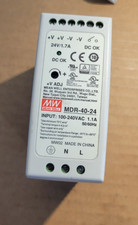 Working Mean Well MDR-40-24 Power Supply 1.7A 24V - Free Shipping