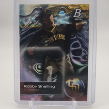 2023 Bowman Platinum Ice Foil TOP-38 Robby Snelling San Diego Padres