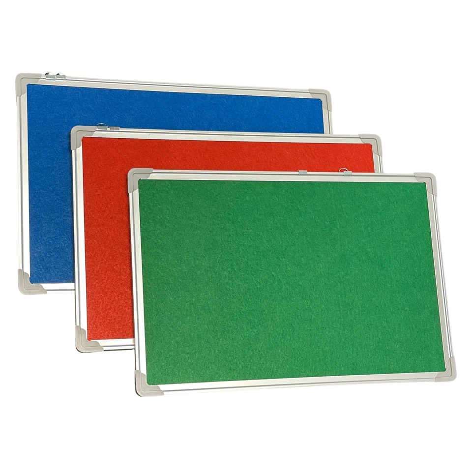 Notice Board Fabric Cork Pin Boards Large Message Board Home School - Image 3 of 4