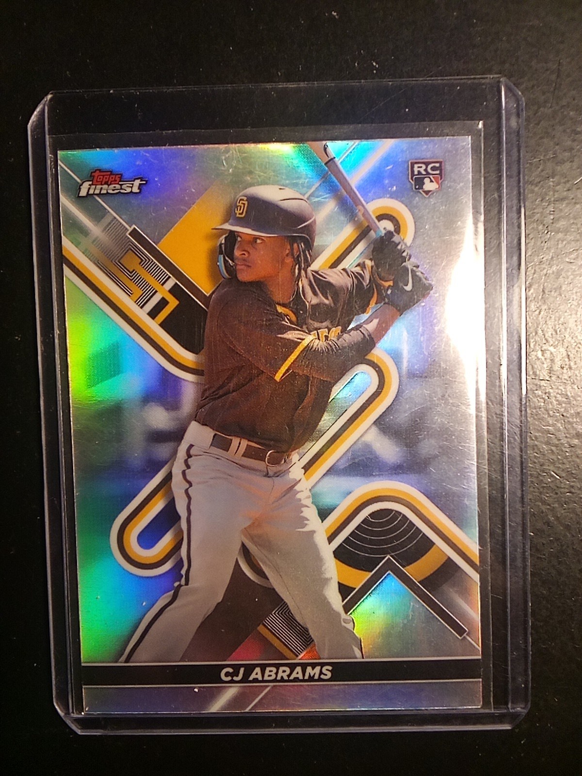 2022 Topps Finest - C.J. Abrams #39 Refractor (RC)