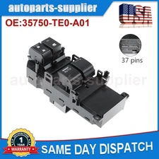 Driver Side Power Master Door Window Switch 35750-TE0-A01 for Honda Accord 08-12