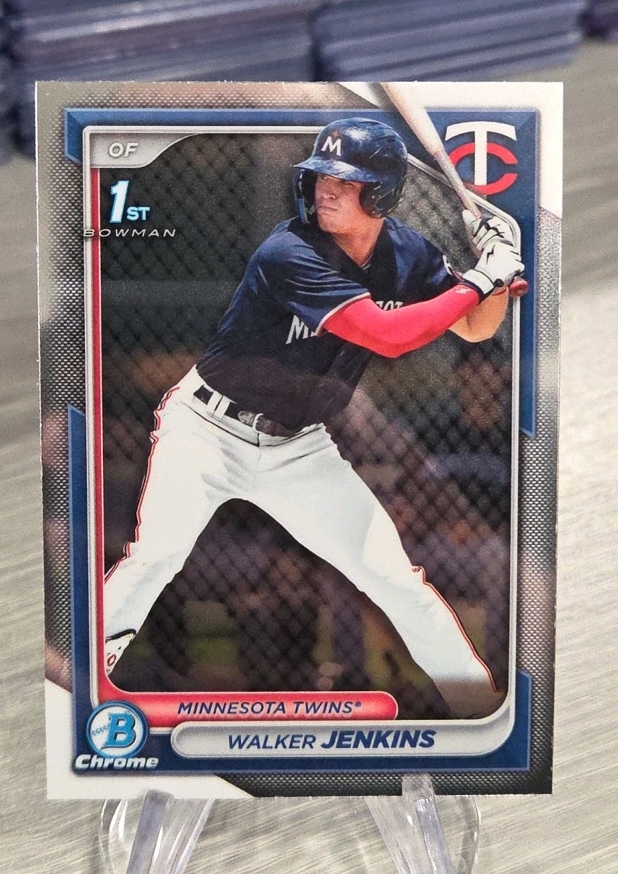 Walker Jenkins 2024 Bowman Chrome 1st Bowman #BCP-43 Minnesota Twins