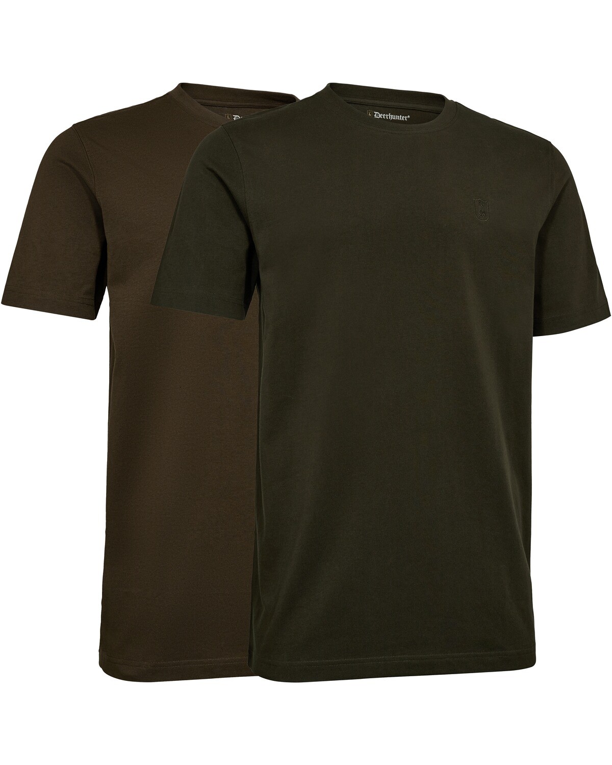 Deerhunter Doppelpack T-Shirts Kurzarm Rundhals T-Shirts Herren NEU 7890₽