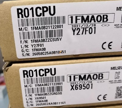 R01CPU 1pc Mitsubishi MELSEC iQ-R series PLC Module R01CPU