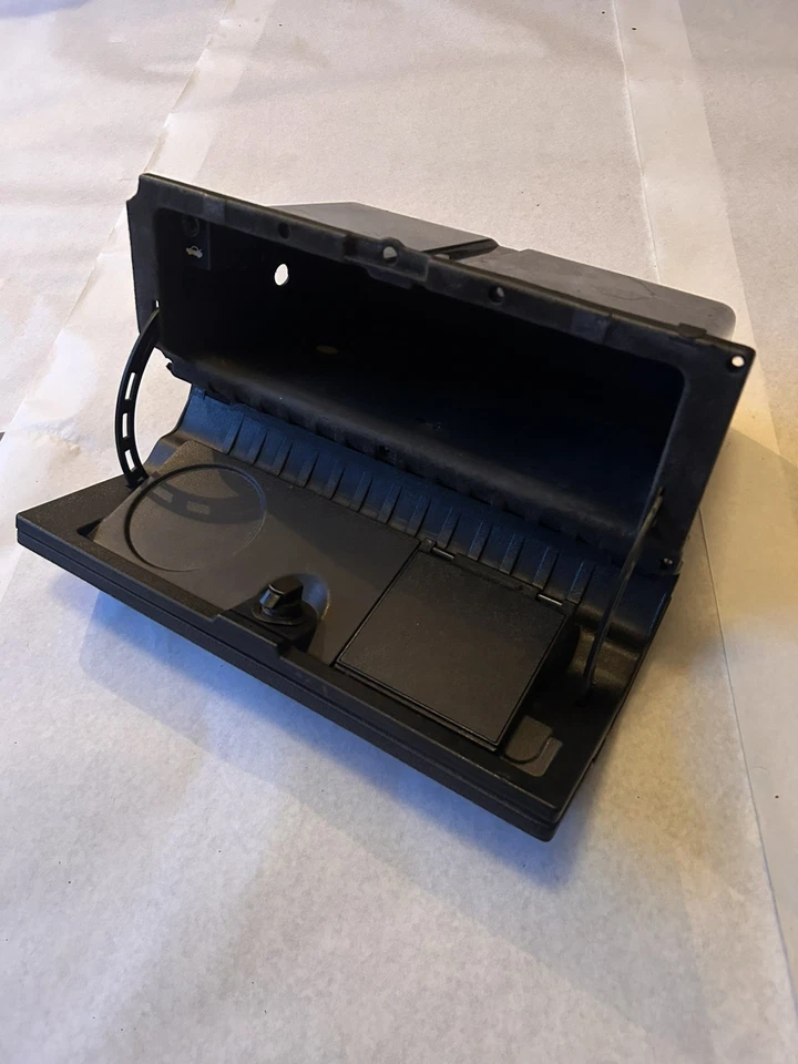 Puerta y compartimento para guantera Volvo 240 244 245 azul marino con espejo OEM Foto 4 de 4