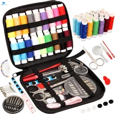 Sewing Kit Basic,Marcoon Needle and Thread with 1-18 Colors 