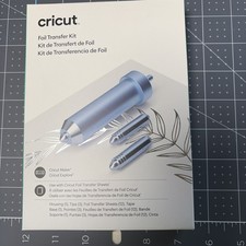 Cricut Foil Transfer Kit + 4 Packs Cricut Foil Transfer Sheets - 4x6