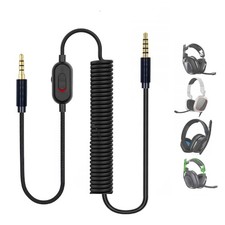 Headphone Cable Replacement Headset Cord Inline Mute Control