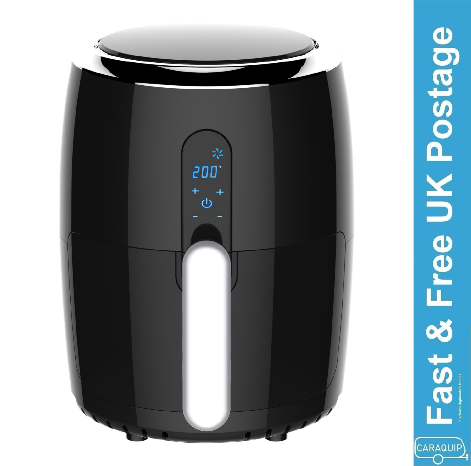 Leisurewize Air Fryer 1.7L Digital 230v Low Wattage Camping Caravan Boat - LW676