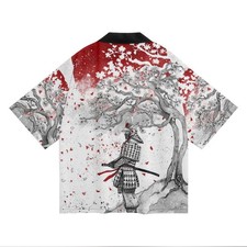 Niepce Japanese Samurai Under The Cherry Blossom Kimono Size Large