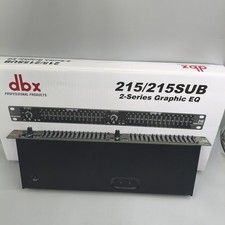 DBX 215 For - Dual-Channel 15-Band Graphic Equalizer Like In Original Box New