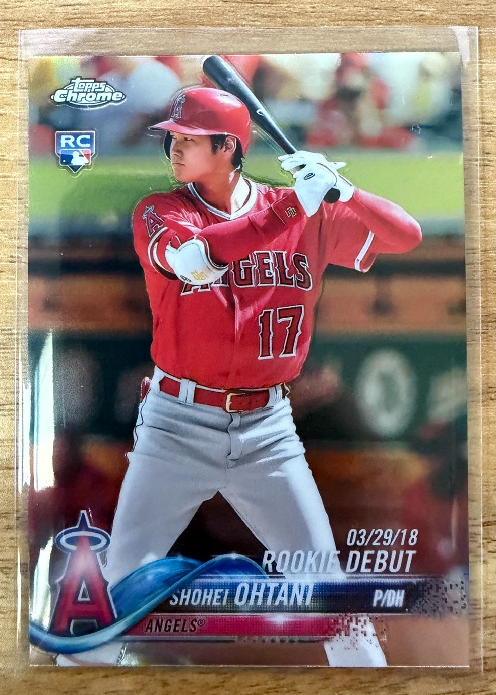 2018 Topps Chrome Update - Rookie Debut Shohei Ohtani #HMT32 (RC)