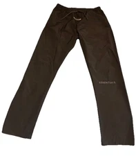 Essentials FEAR OF GOD Nylon Black Track Pants / FOG Size-LARGE READ