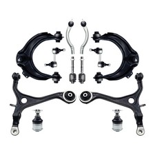 12pc Suspension Kit w/ Control Arms Tie Rods Sway Bar for 03-07 Accord 04-08 TSX