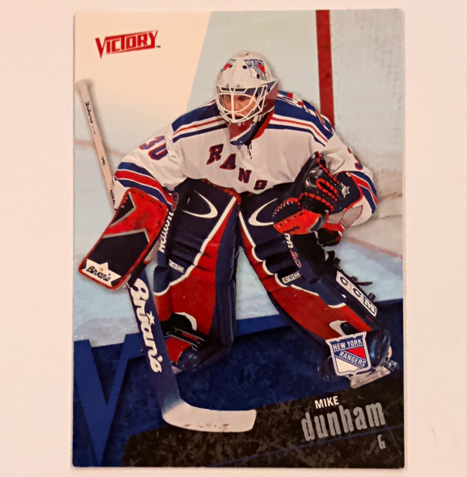 Upper Deck 2003-04 Victory Mike Dunham New York Rangers #128 Base Set
