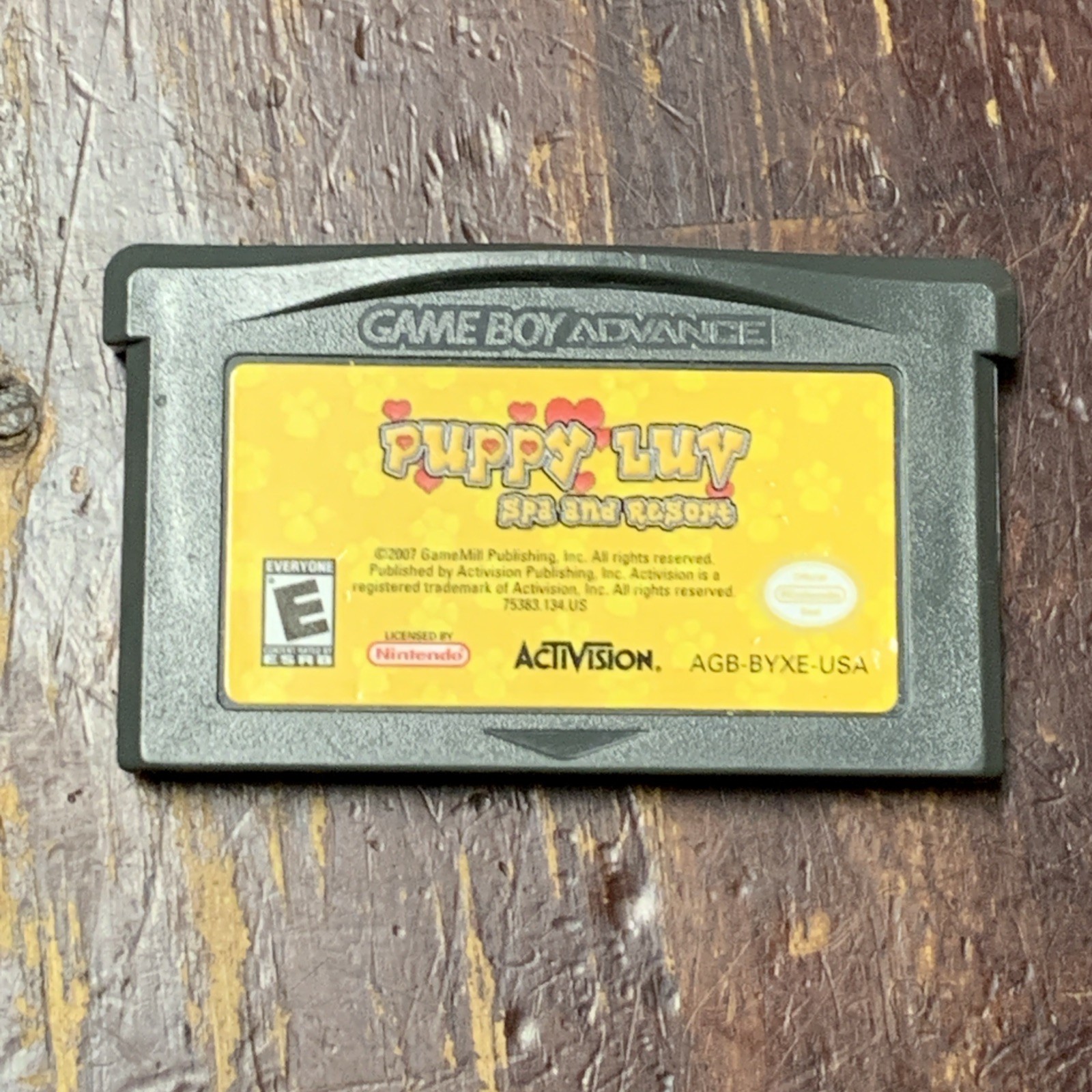 Puppy Luv Spa and Resort (Nintendo Game Boy Advance) Video Game