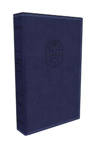 NKJV, Holy Bible for Kids, Leathersoft, Blue, Comfort Print b... -