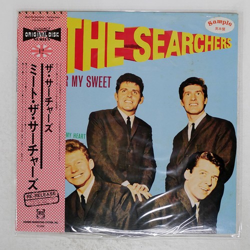 SEARCHERS MEET THE S/T PRT SP205034 Japan OBI PROMO VINYL LP