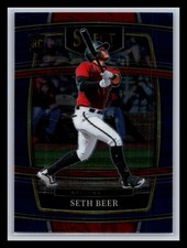 Seth Beer Rookie Arizona Diamondbacks 2022 Panini Select #14 Blue Retail Base