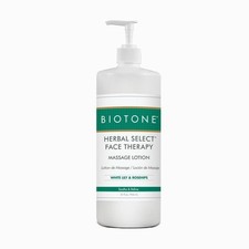 BIOTONE HERBAL SELECT THERAPY FACE MASSAGE LOTION, 32 OZ