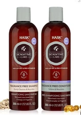 Shampoo & Conditioner Set Hydrating  Fragrance Free Color Safe Sensitive Care