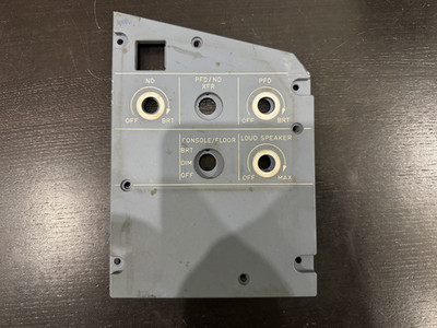 Airbus A320 Cockpit Panel 500VU Lighting Loudspeaker Control OEM Originalteil
