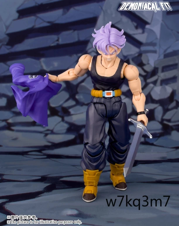 Demoniacal Fit Dragon Ball Z Trunks shf Super Saiyan Free The