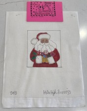 Mile High Princess Needlepoint Canvas Candyland Santa Christmas Ornament Guide