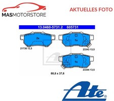 SATZ BREMSBELÄGE BREMSKLÖTZE ATE 130460-57312 P FÜR HONDA CIVIC VI,JAZZ III