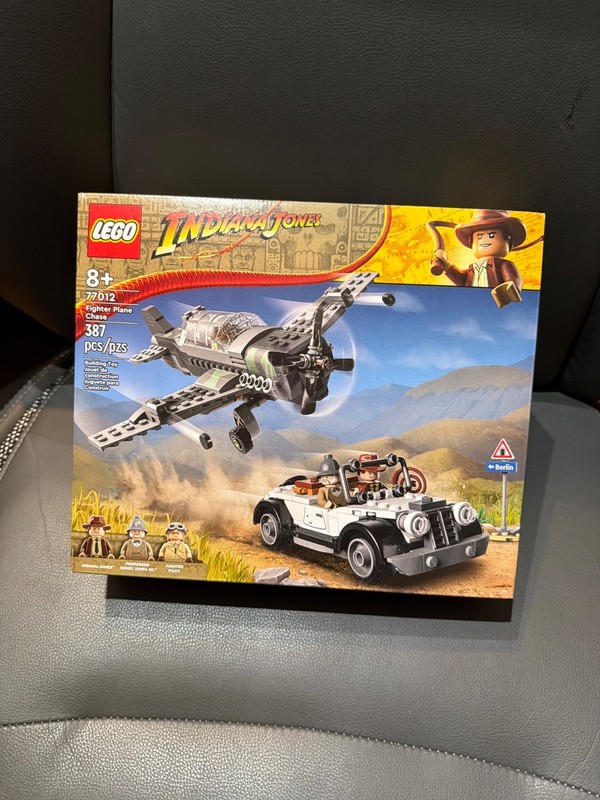 Lego INDIANA JONES FIGHTER PLANE CHASE Set 77012 Sealed Retired