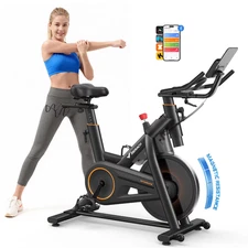 MERACH S29 Magnetic Exercise Bike, Indoor Cycling Bike with Self-Developed App