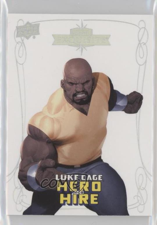 2016 Upper Deck Marvel Gems Exquisite /199 Luke Cage #1 0va1