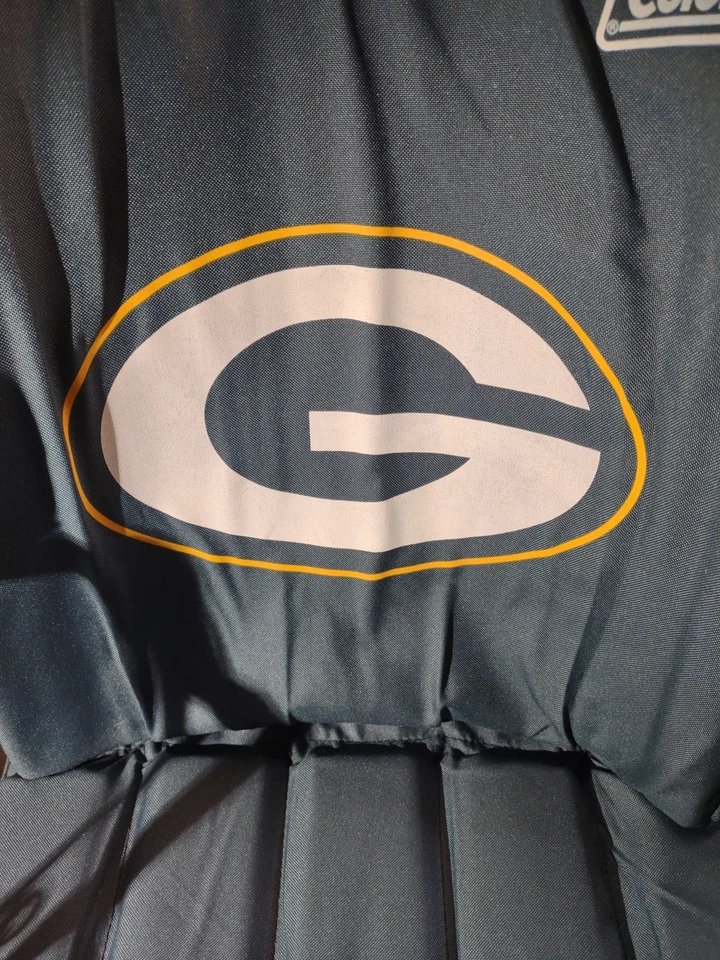 Asiento de estadio Green Bay Packers Coleman enrollable acolchado cojín asiento ajustable Foto 2 de 4