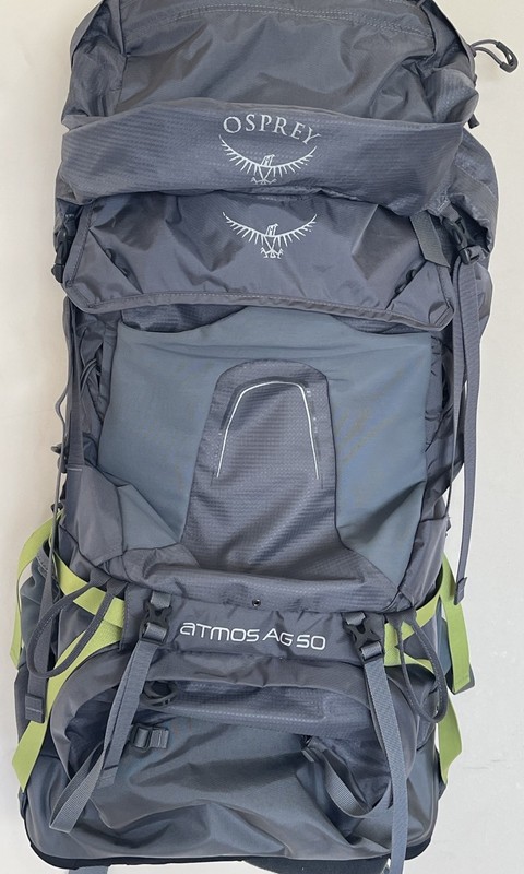 Osprey Atmos AG 50 Men's Hiking Backpack Internal Frame Ventilated Travel Pack
