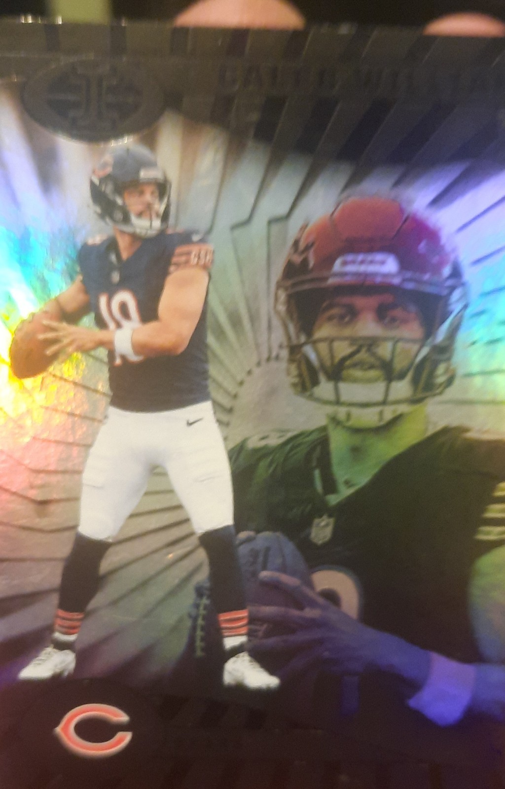 2024 Panini Illusions - Caleb Williams #13 Trophy Collection Dots (RC)